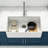 Topcraft 33“ X 18” Ceramic Single-Bowl Farmhouse Kitchen Sink With Accessories