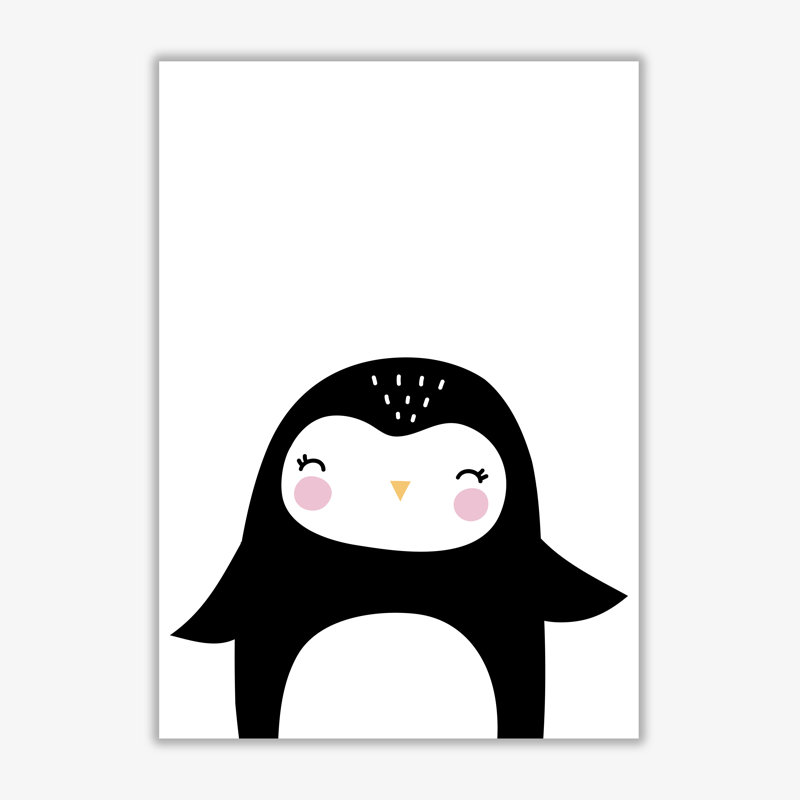 Penguin - Print, No Frame, 30 cm H x 21 cm W x 1 cm D
