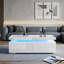 Pedestal Coffee Table with Storage