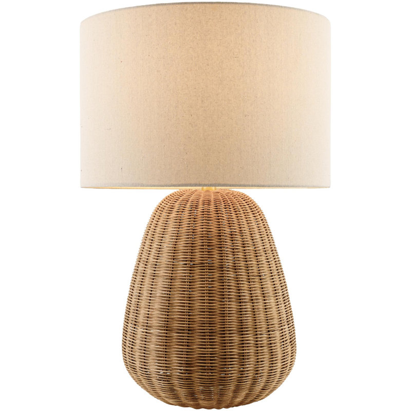 Lampe de table Ollie, Brun, Brun