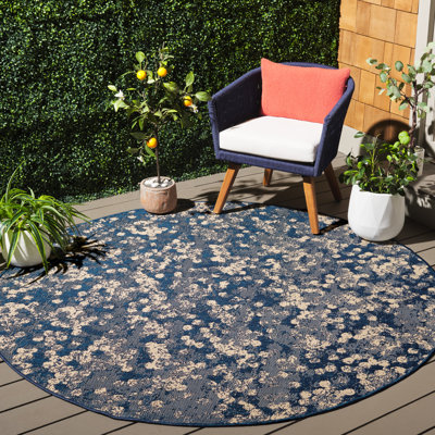 Eliese Performance Abstract Indoor/Outdoor Area Rug