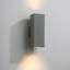 Applique murale d'extérieur à 2 lumières en aluminium gris Alvisa H 13,78 po-861301086-855703243