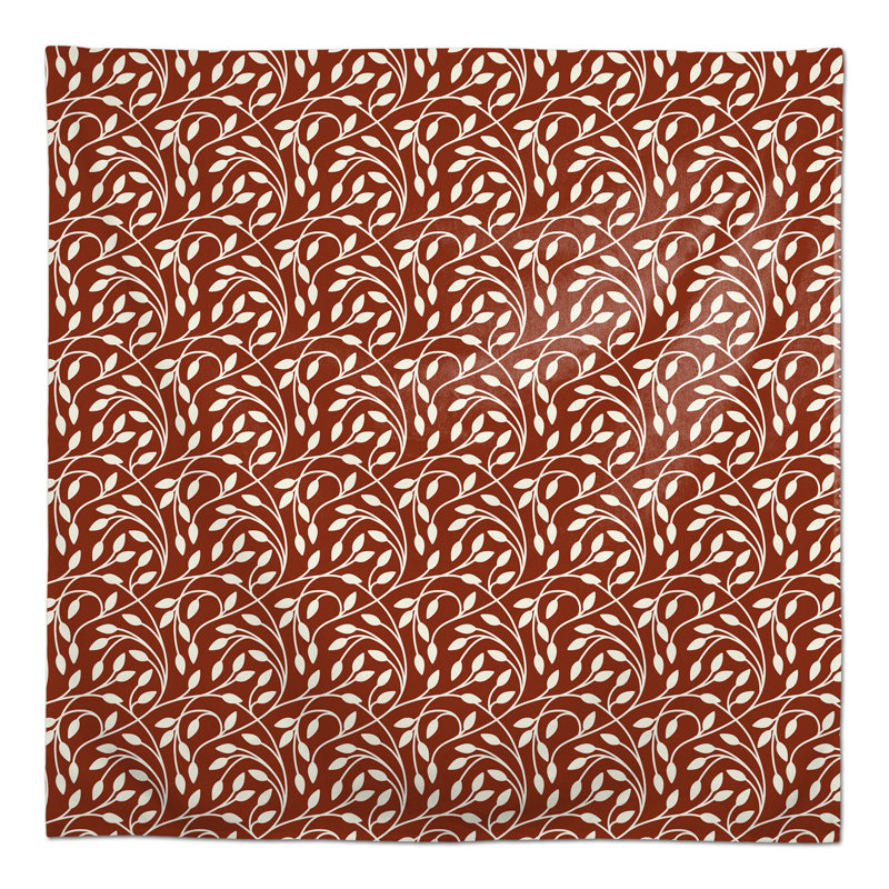 Nappe Circle Vine Red 2, Rouge