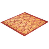 Classic One-of-a-Kind 4' 1" X 4' 2" Hand Knotted Area Rug