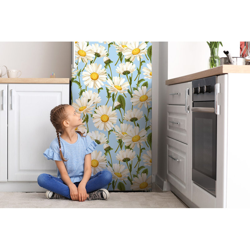 Plants & Flowers Door Decal, 190cm H x 70cm W