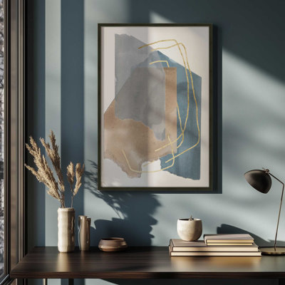 Fragments of Light I Print in a Frame