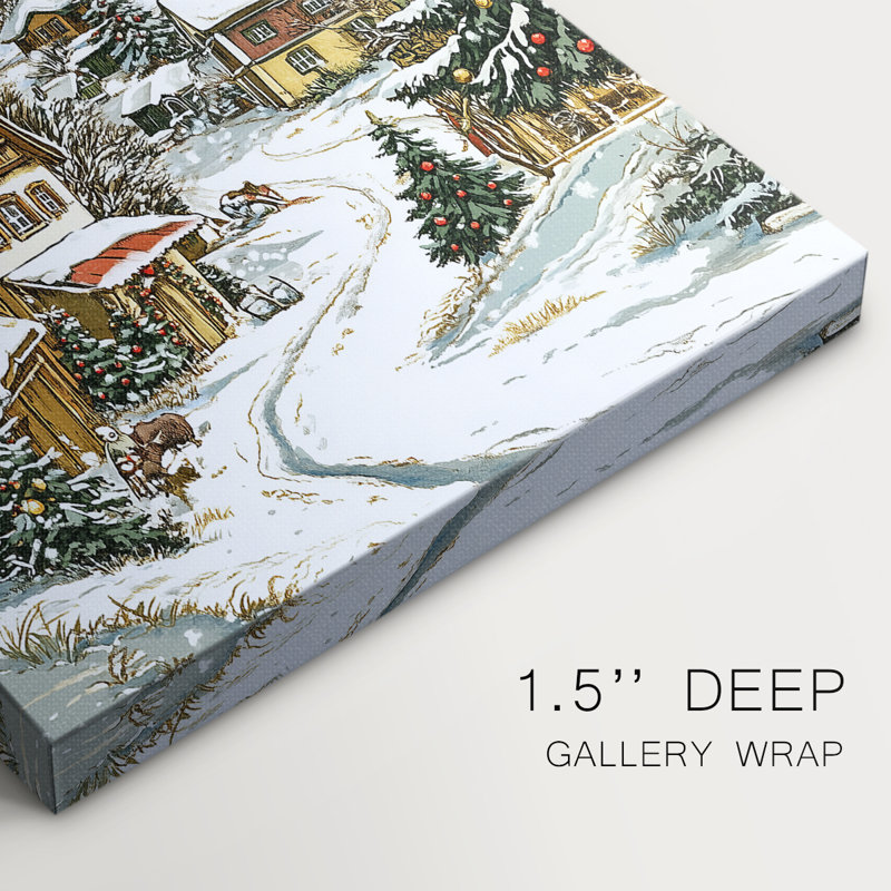 Art des Fêtes de Noël - Toile tendue avec châssis Dxxvii