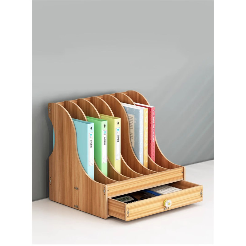 Organisateur de bureau en bois manufacturé Marixa