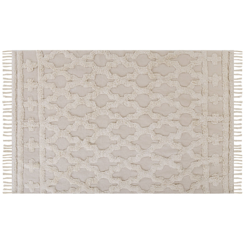 Quinta Cotton 140cm X 200cm Area Rug, Rectangle 140 x 200cm