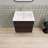 Alcester 23.6'' Single Bathroom Vanity with Resin Top-581334070