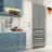 Narrow Kitchen Rolling Cabinet