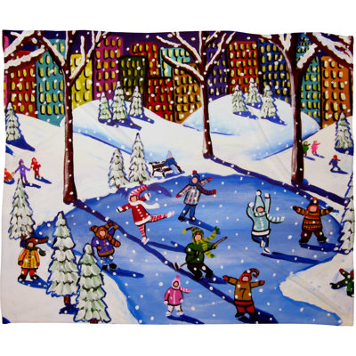 Renie Britenbucher Knitted Throw Blanket