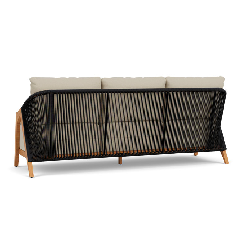 Alpine Outdoor 3 - Seat Patio Sofa, Rumba Straw