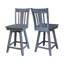 Tabouret de comptoir pivotant 24 po Derene-81366005