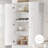 4-Door Manufactured Wood Bathroom Cabinet
