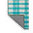 Machine Washable Checkered Green Area Rug-1511144359
