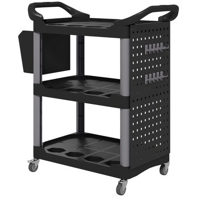 3-Tier Rolling Tool Cart