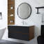 36 po  Meuble-lavabo mural 2 tiroirs-180384652