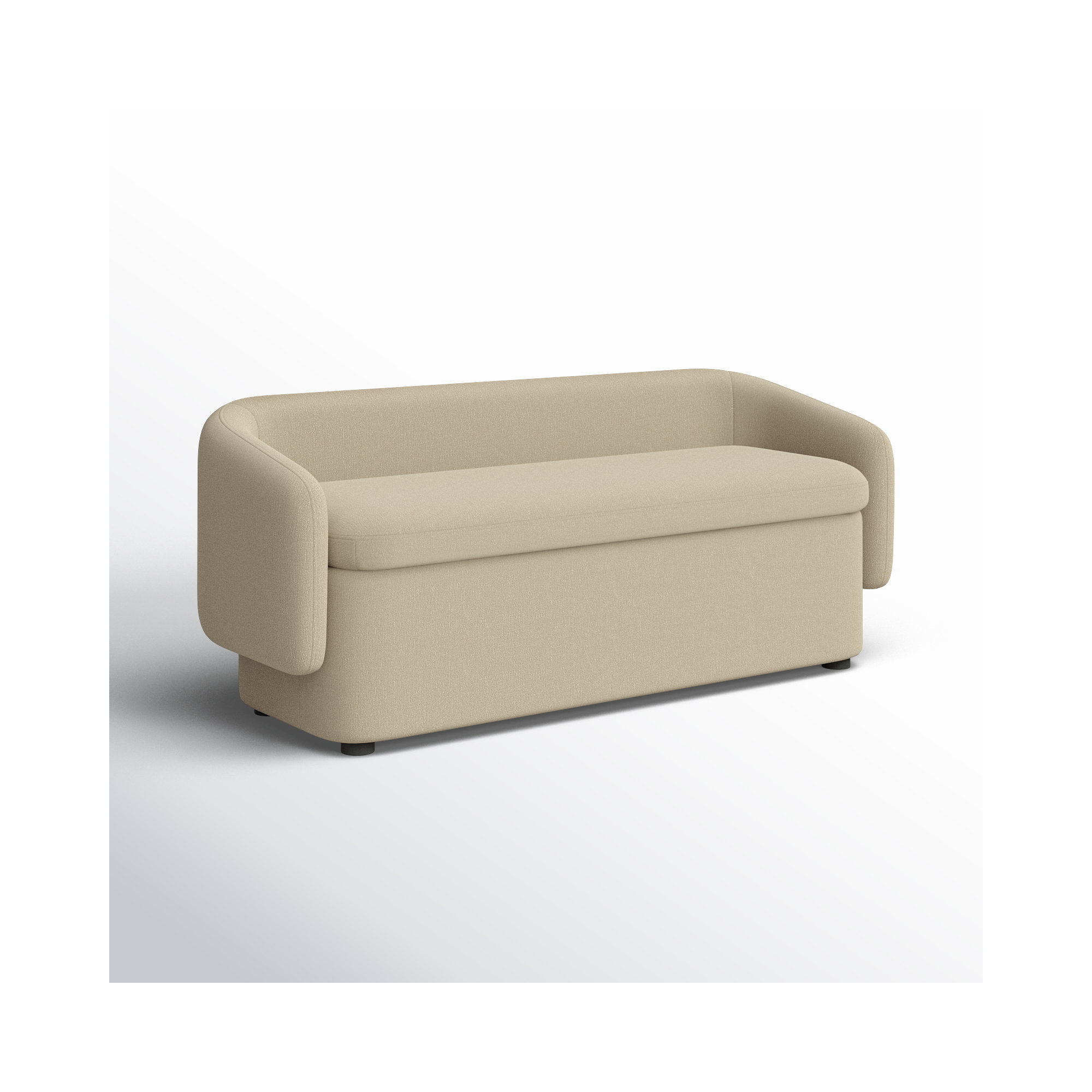 Bredon Storage Bench, Capri Wicker Performance Chenille