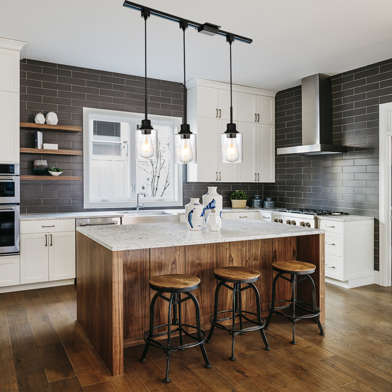 Luminaire suspendu noir mat
