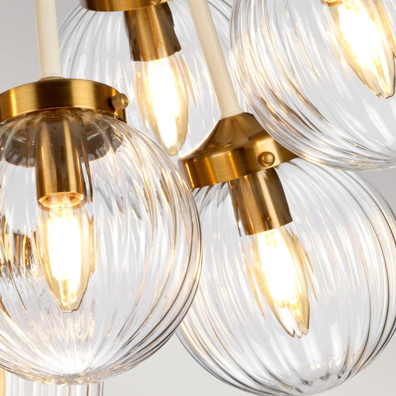 Giancarlo 9 - Light Shaded Chandelier