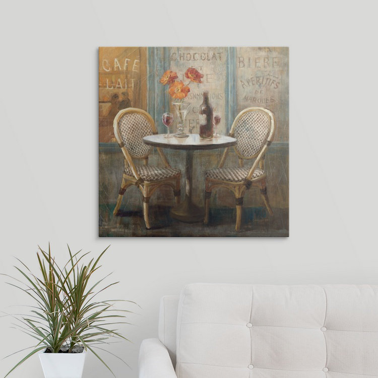« rencontre », reproduction d’impression sur le café i Danhui Nai, H 35 po x l 35 po x P 1,5 po, Toile
