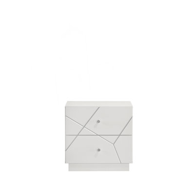 Manhattan Nightstand Lined Drawers