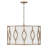 Cohen 4 - Light Gold Drum Pendant