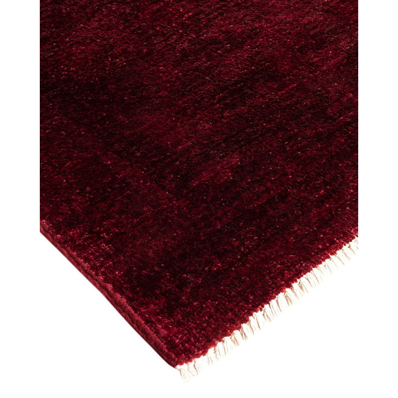 Tapis mauve unique 9 pi 9 po x 13 pi 4 po Yidel