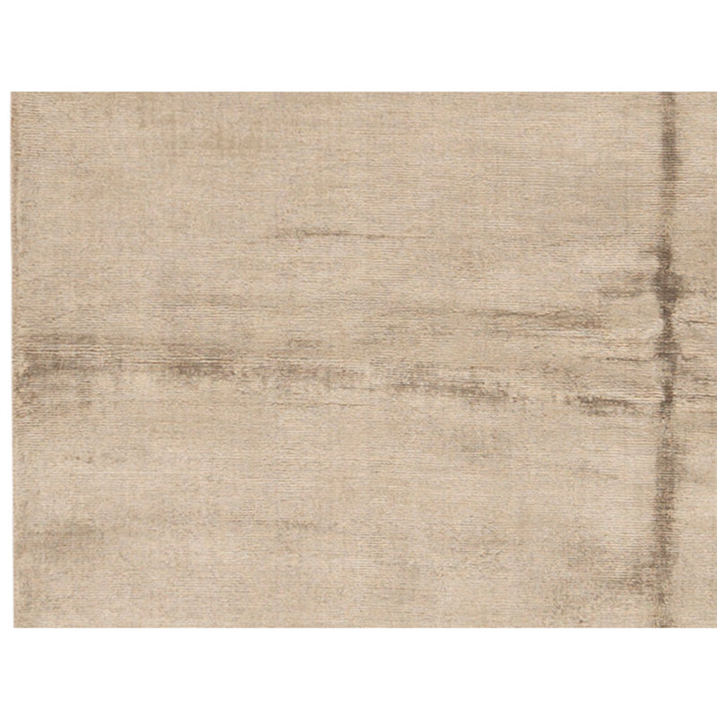 Tapis rectangulaire noué à la main