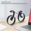 Sculpture de vélo minimaliste en métal moderne encadrée en fil métallique de style décoration de la maison
