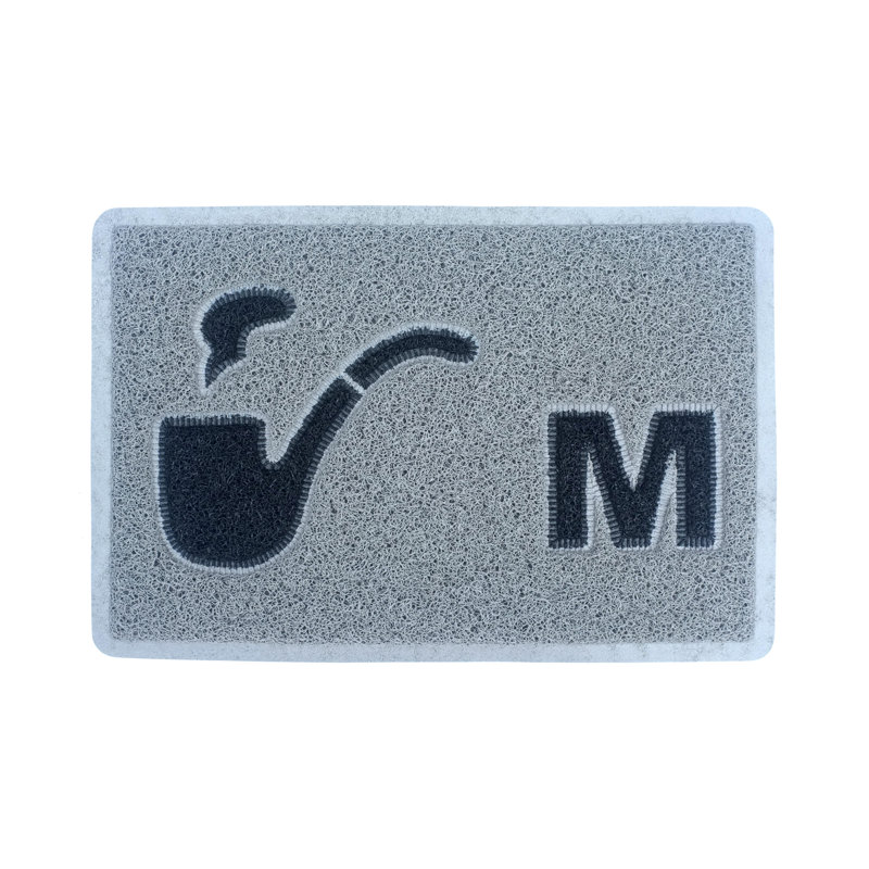 Non-Slip Indoor Doormat, Gray