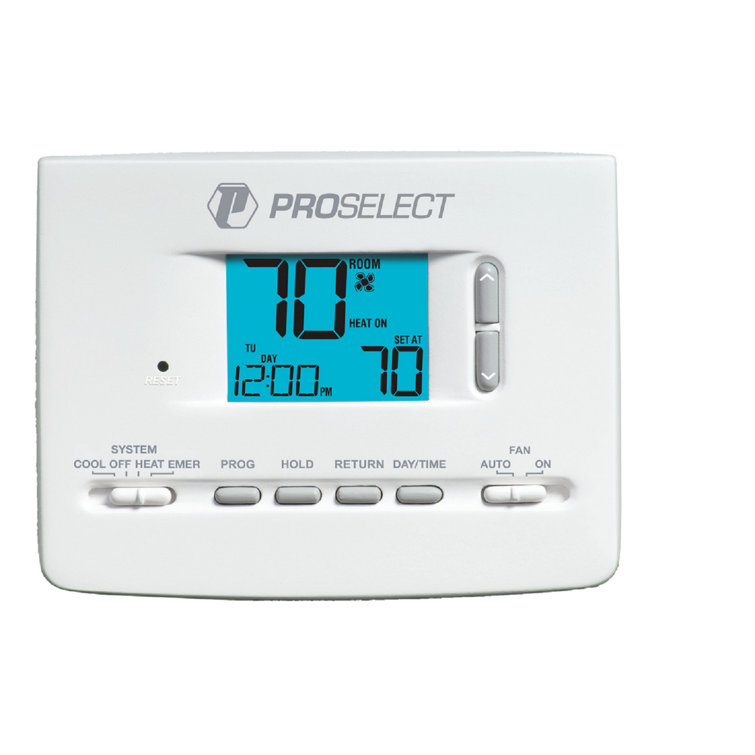 ProSelect Smart Programmable Thermostat | Wayfair