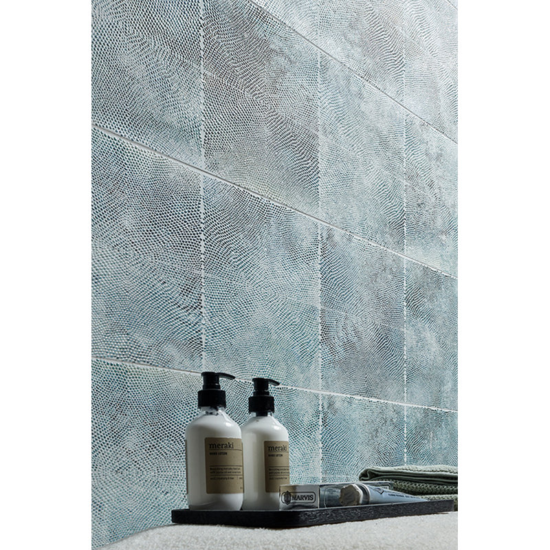 Imprint 11" x 39" Ceramic Marble Look Wall & Floor Tile