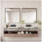 Wall Mirror Square Mirror Metal Framed Mirror Square Vanity Mirror Dressing Mirror, For Bathroom, Living Room, Bedroom Wall Decor