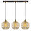 Luminaire suspendu pour îlot de cuisine à 3 lumières Margolis-1126106796