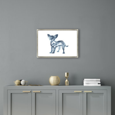 «Dear Little Friends II» par Janice Sadler, peinture sur toile