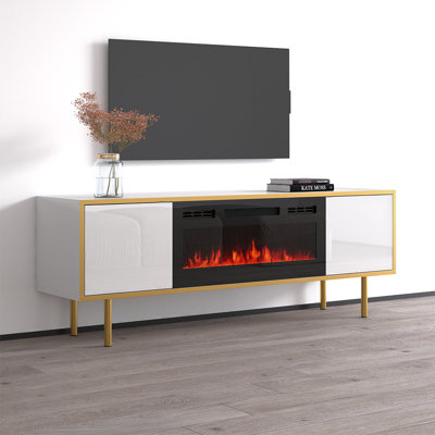 Meuble télé Goldie 64,6 po Goldie