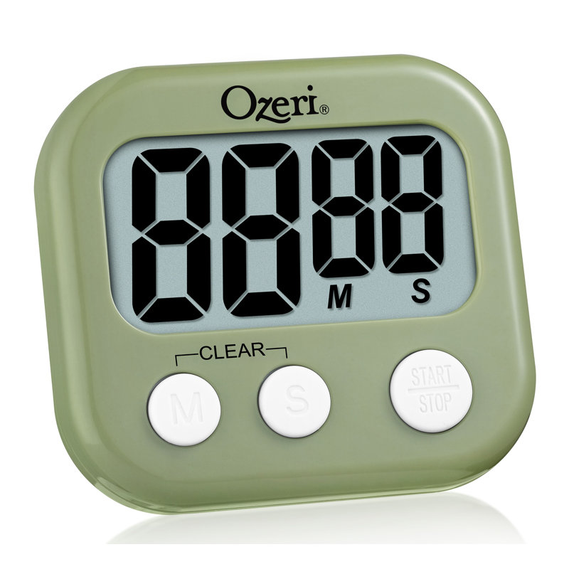 Ozeri Kitchen and Event Timer, Calla Green