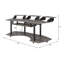 Bureau pour studio 83 po Eleazar-67041982