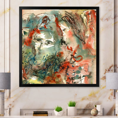 Musique, peinture abstraite II - sur