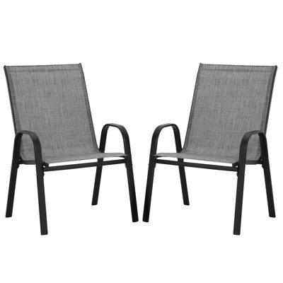Stacking Patio Dining Armchair