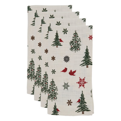 Colwyn Cotton Animals/Nature Rectangle Napkin