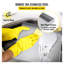 Bac à linge en acier inoxydable 304 robuste avec protection contre les fuites - bac d'égouttement 32 x 30 pouces