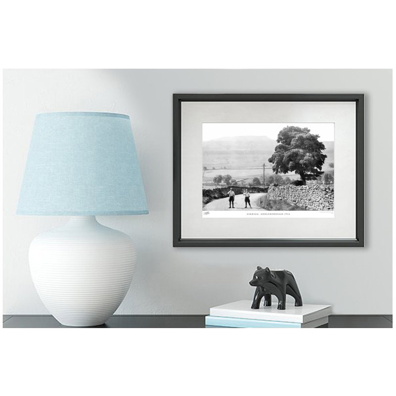Askrigg, Addleborough 1914 - Single Picture Frame Print, 40cm H x 50cm W x 2.3cm D