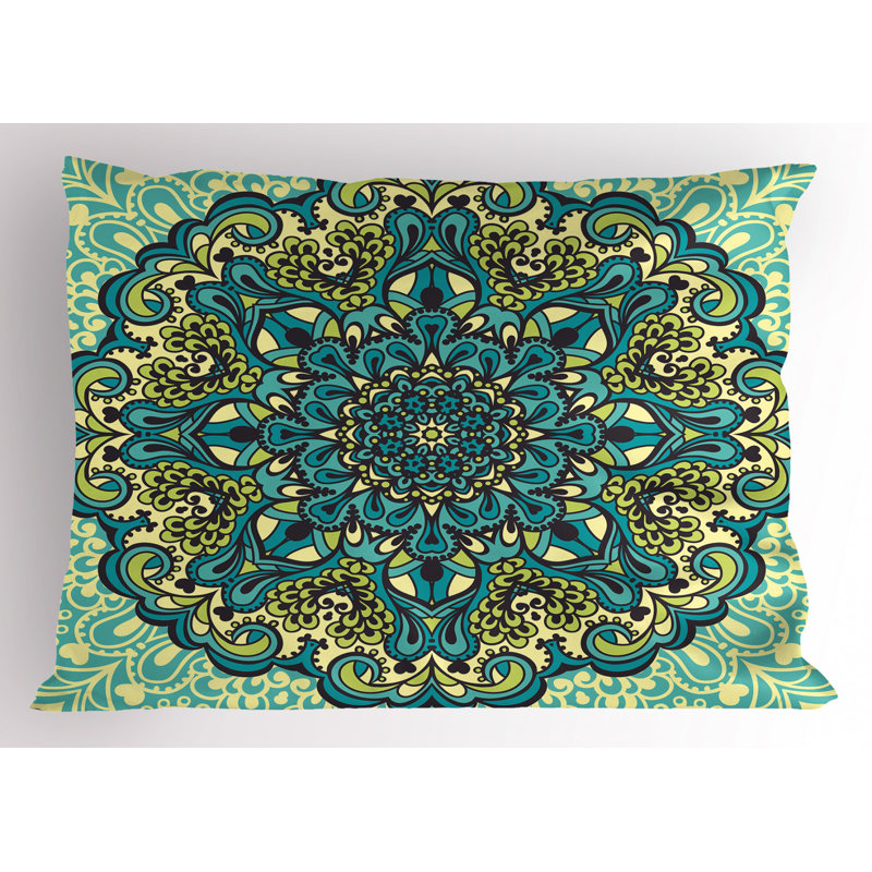 Manly Polyester Damask Sham Set, Twin