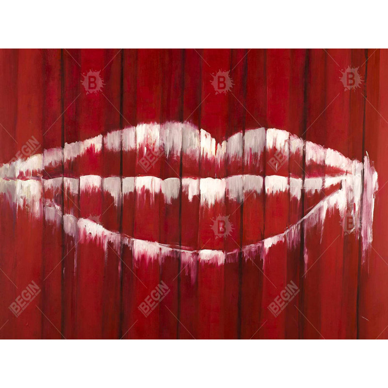 Toile Graffiti Mouth