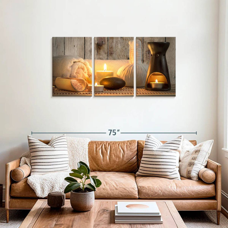 'Aromatherapy Spa, 27" H x 56" W