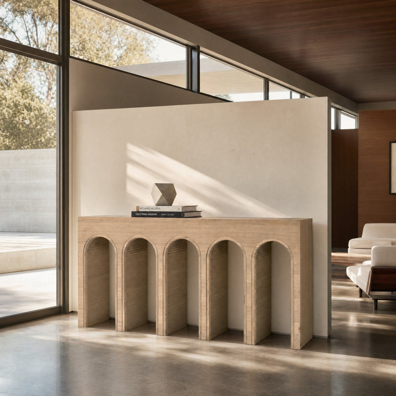 Enzo 68.5'' W Solid Wood Console Table