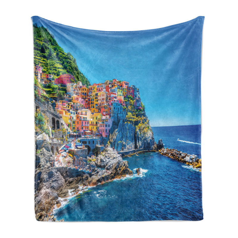 Hand Woven Throw Blanket, 50" x 60"